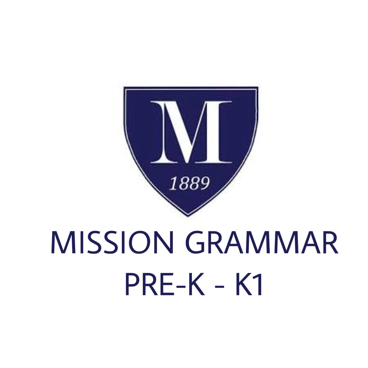 Mission Grammar PreK K1 Metro School Uniforms
