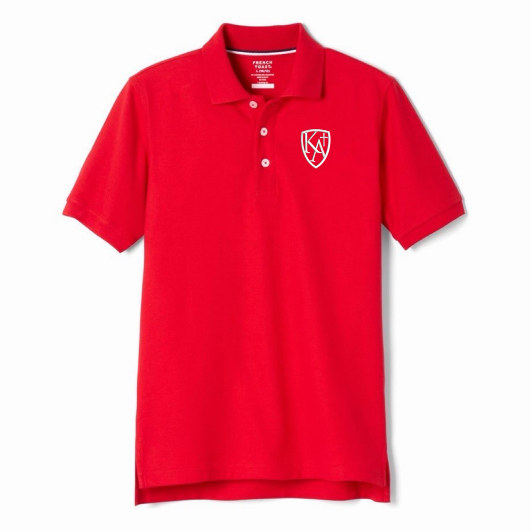 Kings Academy Christian School - Co-Ed Youth / Adult Short Sleeve Pique Polos