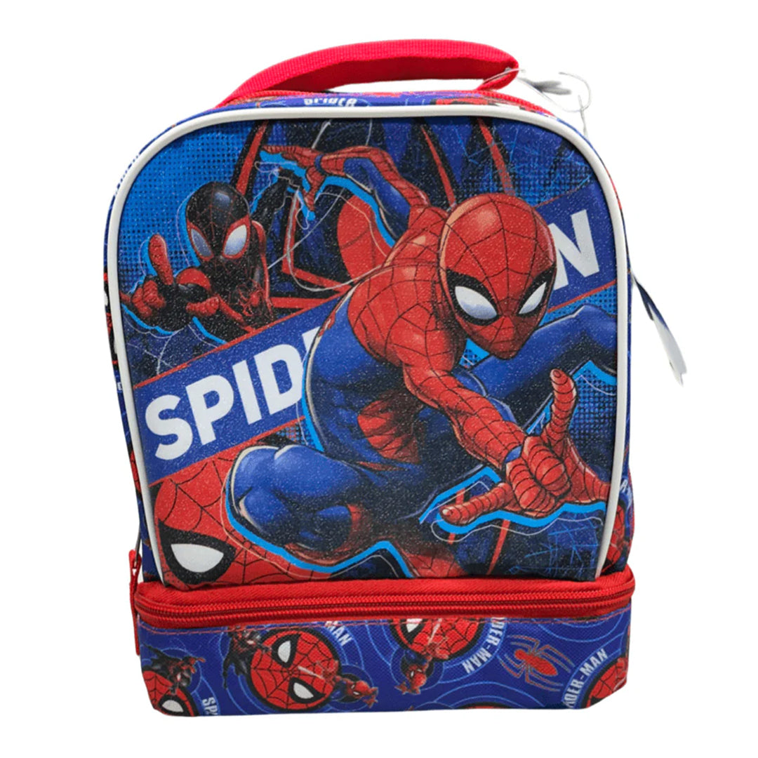 Marvel Spiderman Drop Bottom Lunch Bag