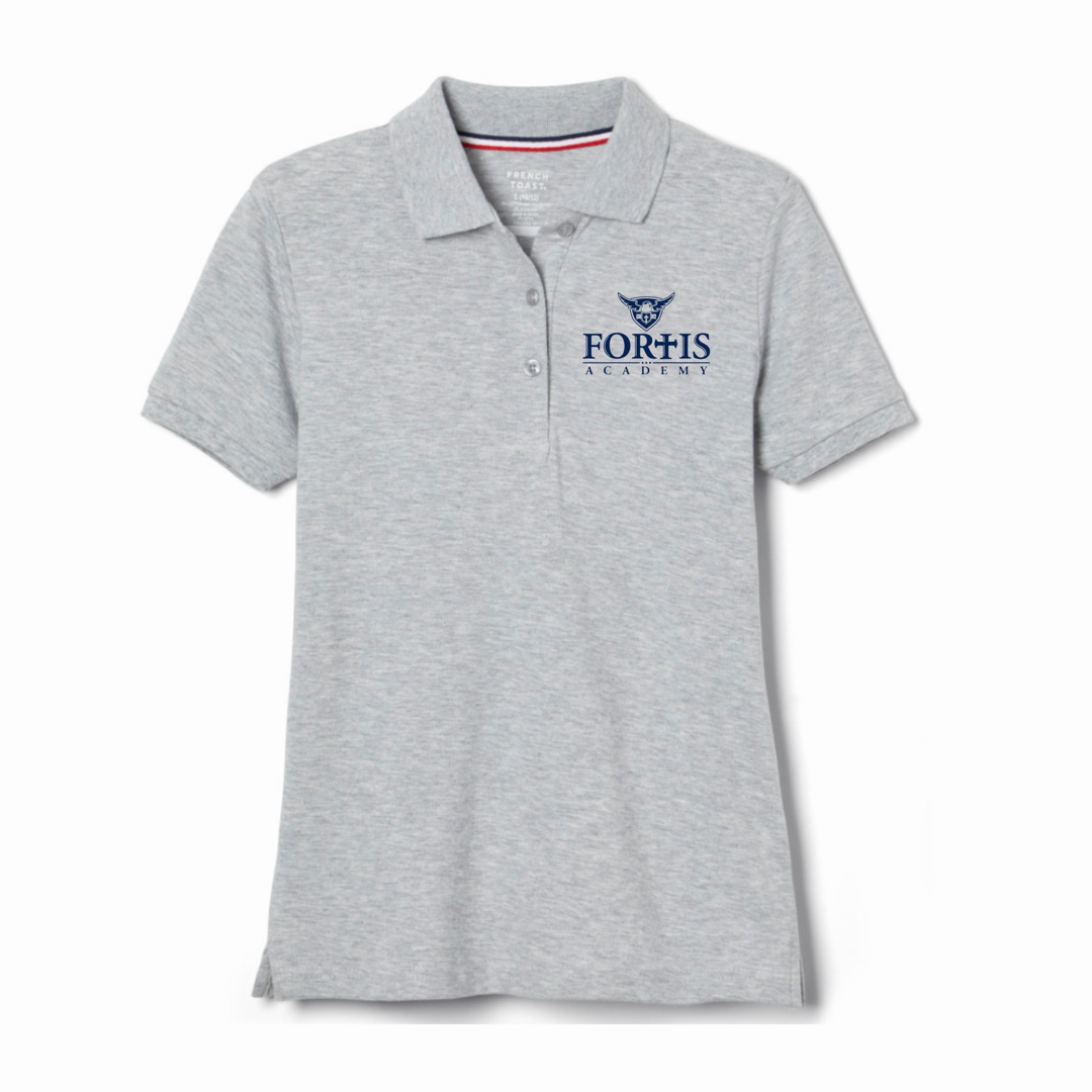 Fortis Academy - Girl's / Young Women's Short Sleeve Stretch Piqué Polos