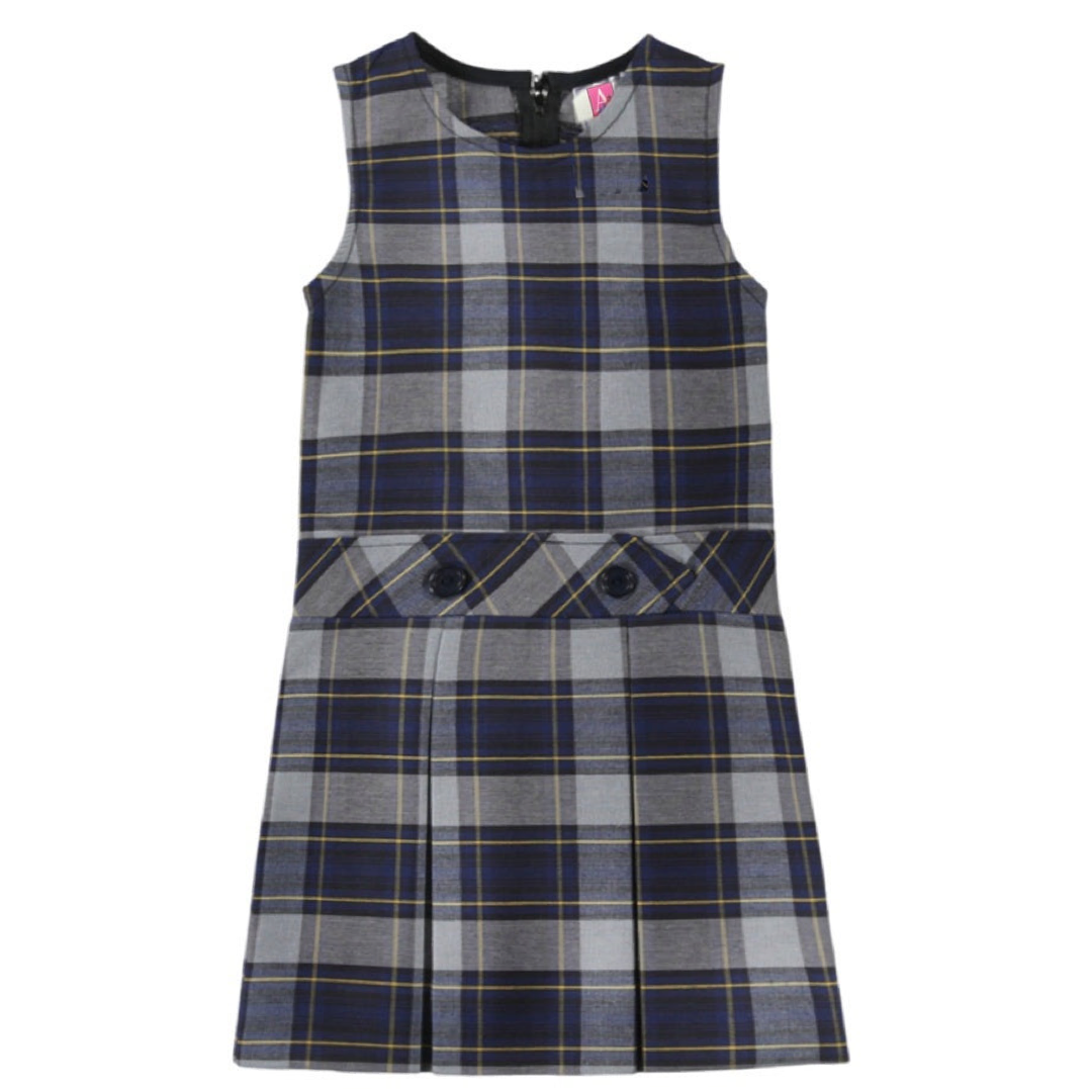 Plaid Jumper - Plus Size -P57