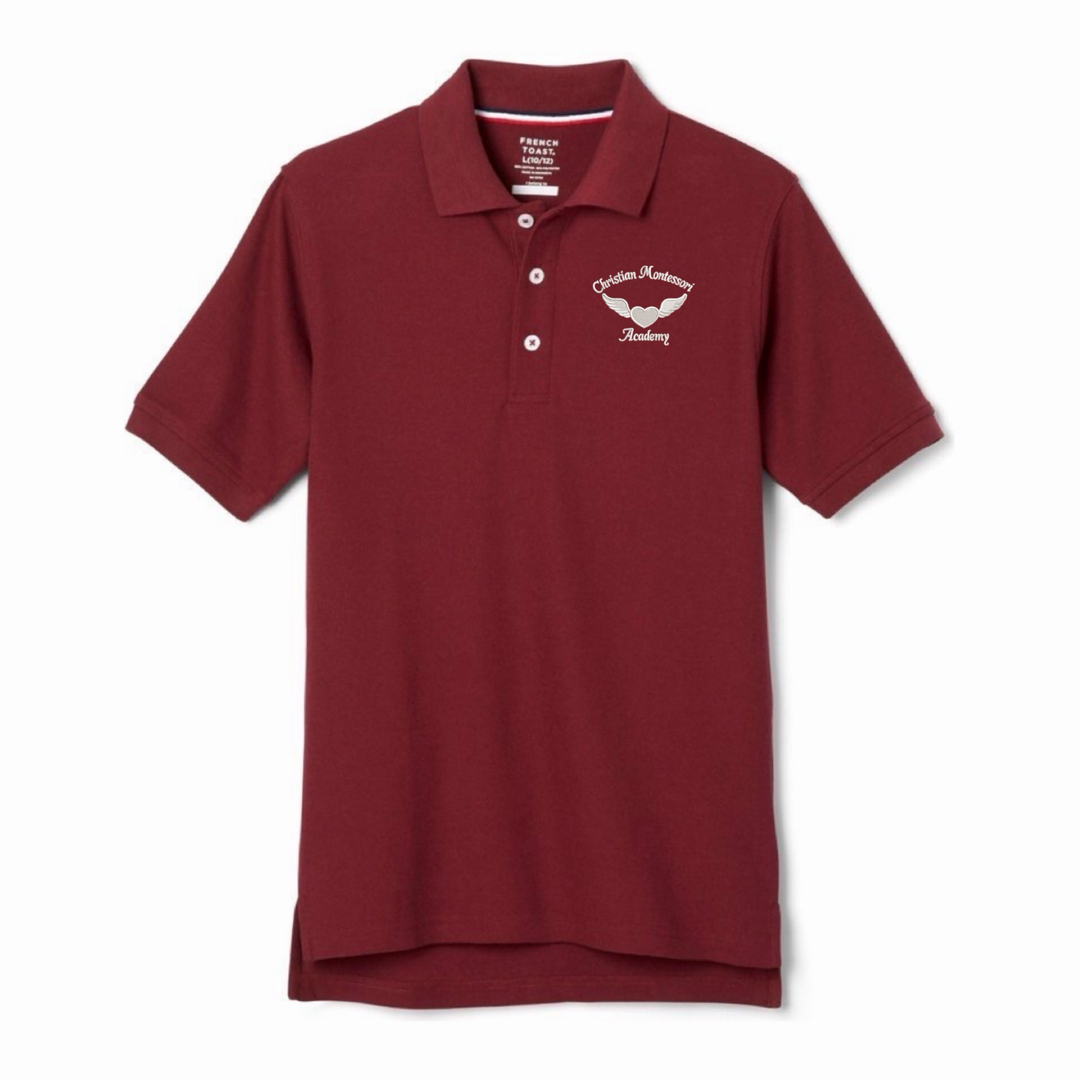 ICMA - Co-Ed Youth / Adult Short Sleeve Pique Polos