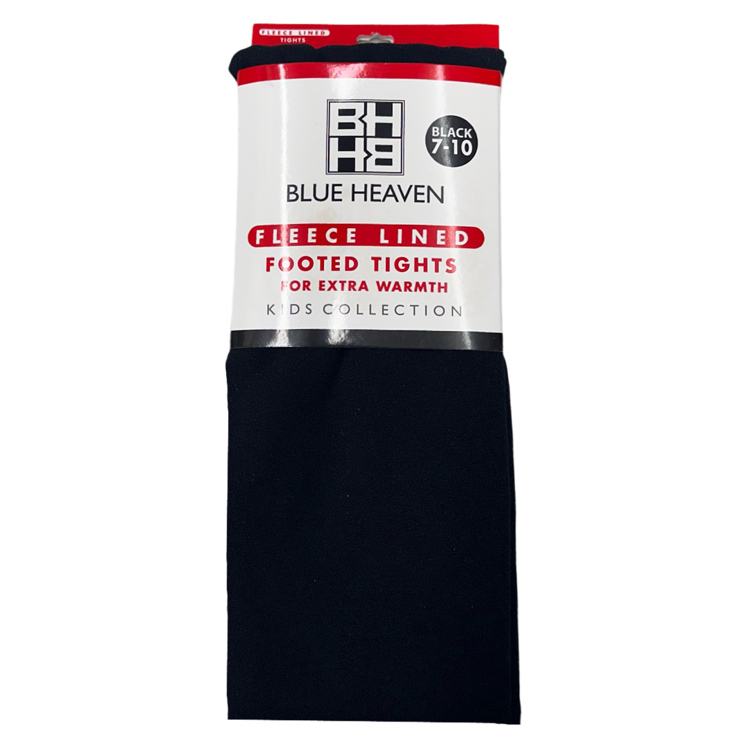 Blue Heaven Hosiery - Girls Fleece Lined Footed Tights