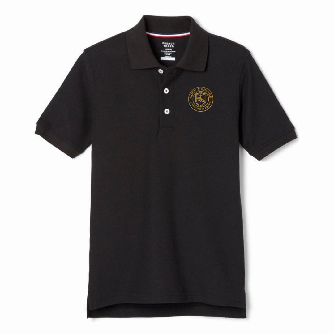 Rock Springs Christian Academy - Co-Ed Youth / Adult Short Sleeve Pique Polos