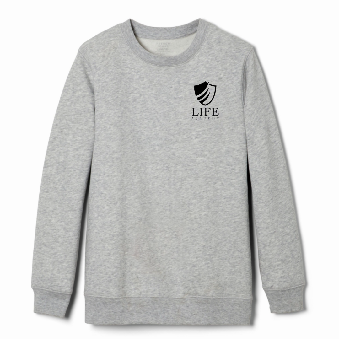 Life Academy - IN - Co-Ed Youth / Adult Fleece Crewneck Sweatshirt