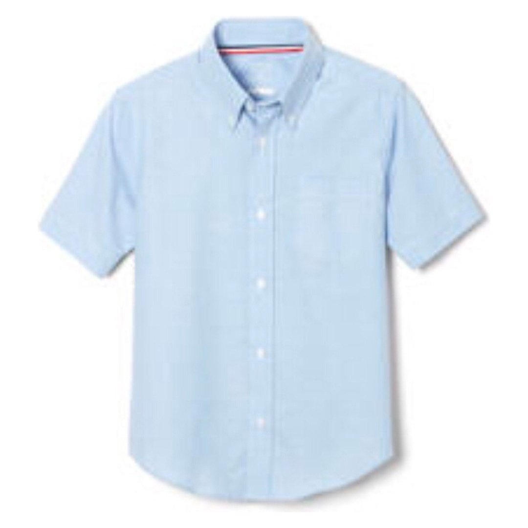 Boy's Short Sleeve Oxford Shirt