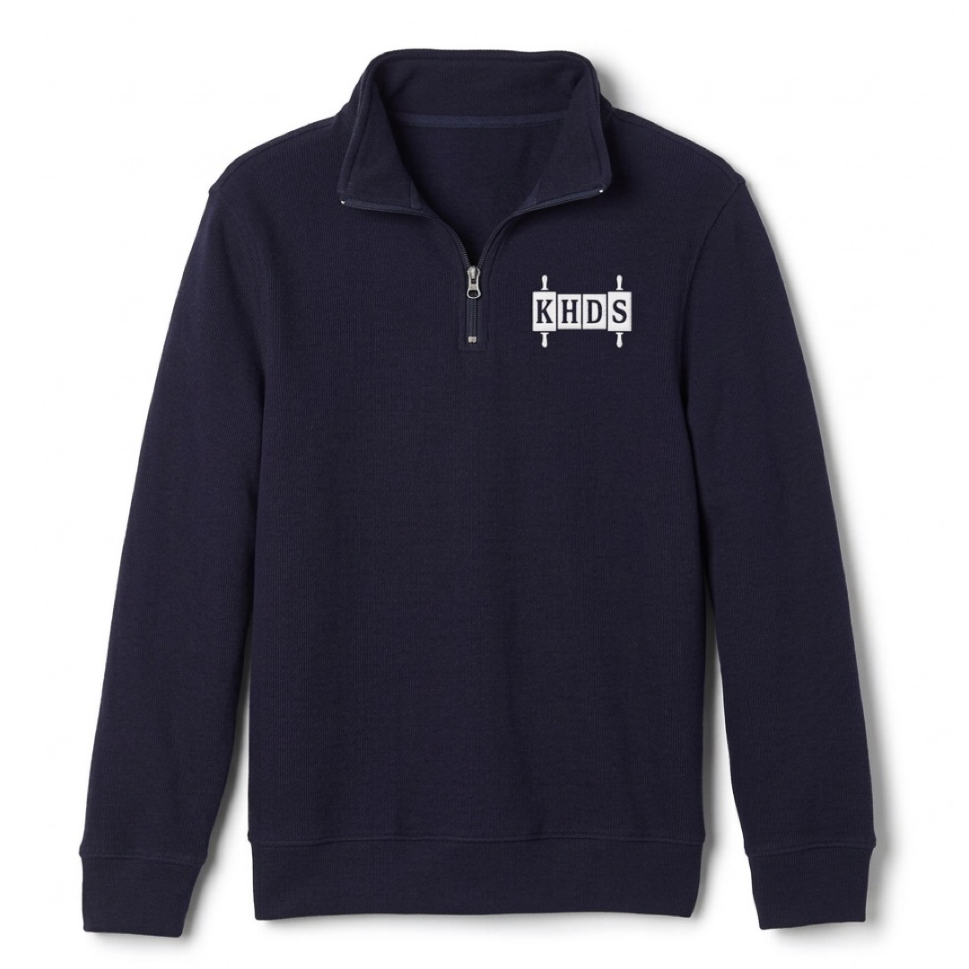 Katz Hillel Day School - Youth / Adult Co-Ed 1/4 Zip Sweatshirt