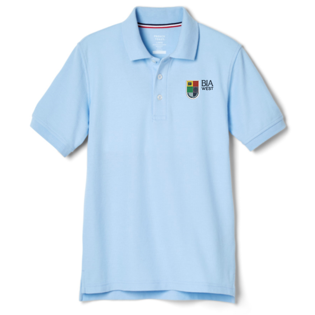 Baltimore International Academy - Co-Ed Youth / Adult Short Sleeve Pique Polos - West