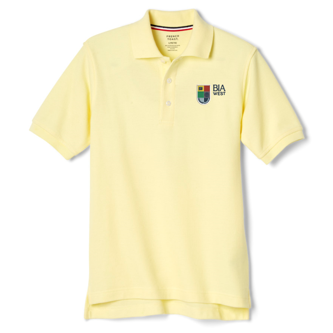 Baltimore International Academy - Co-Ed Youth / Adult Short Sleeve Pique Polos - West