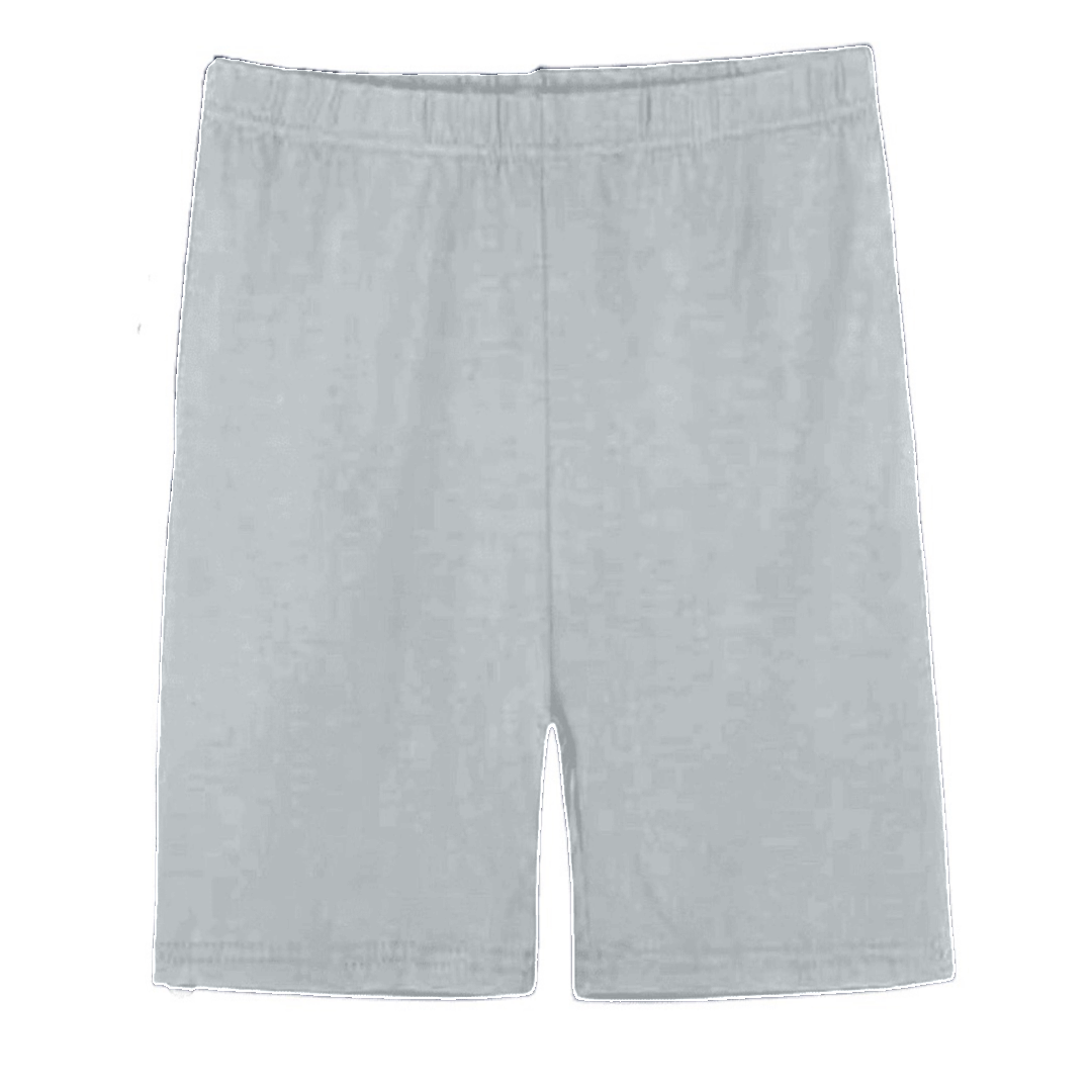 Juniors - Cotton Bike Shorts - Heather Grey