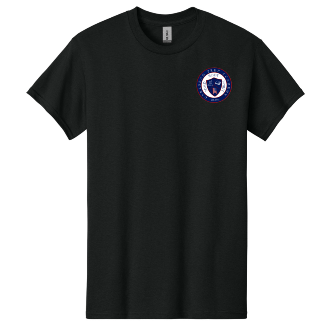 Carlsbad Prep Academy Spirit-Wear - Co-Ed Youth / Adult Short Sleeve T-Shirt