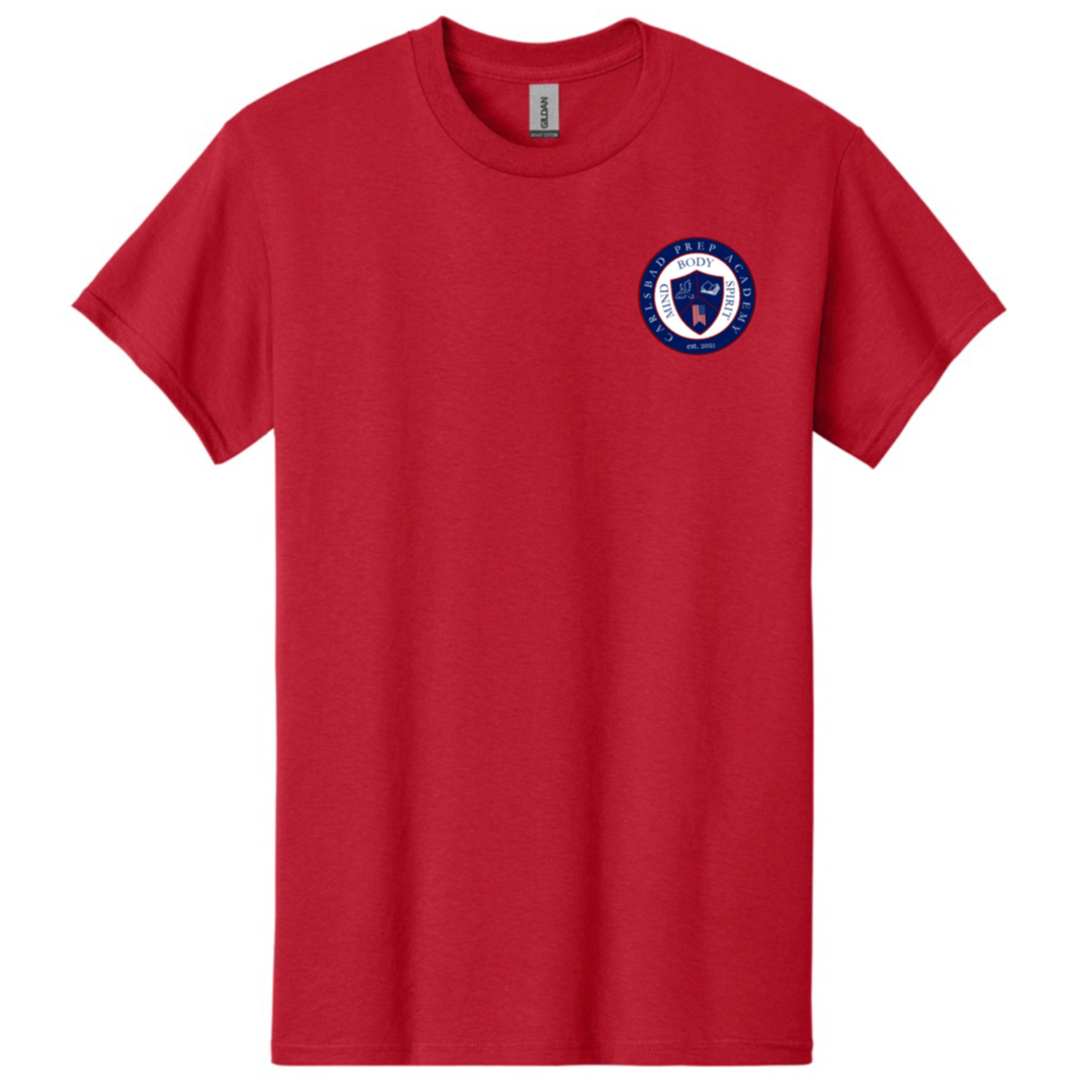 Carlsbad Prep Academy Spirit-Wear - Co-Ed Youth / Adult Short Sleeve T-Shirt