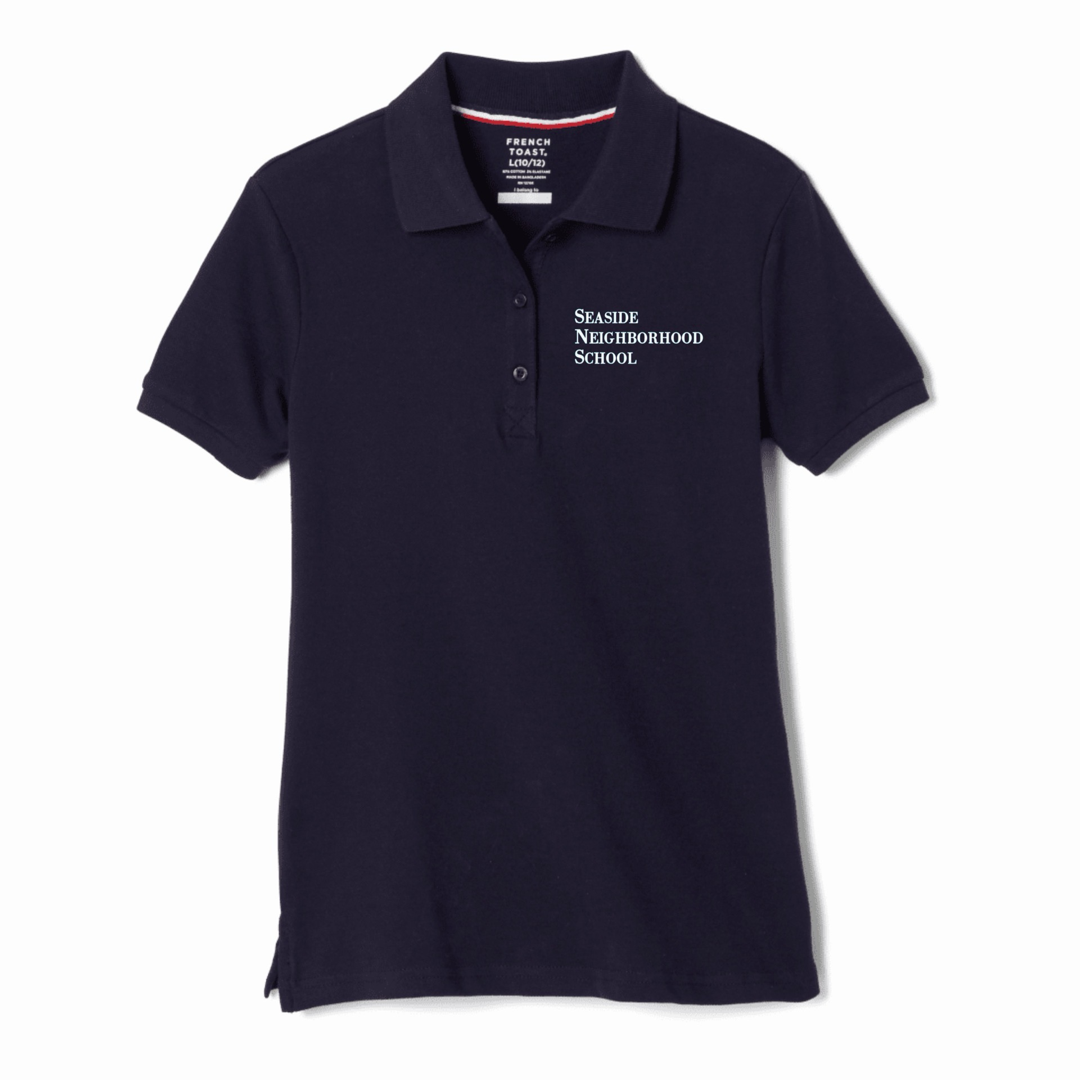 Seaside Neighborhood School - Girl's / Young Women's Short Sleeve Stretch Pique Polo