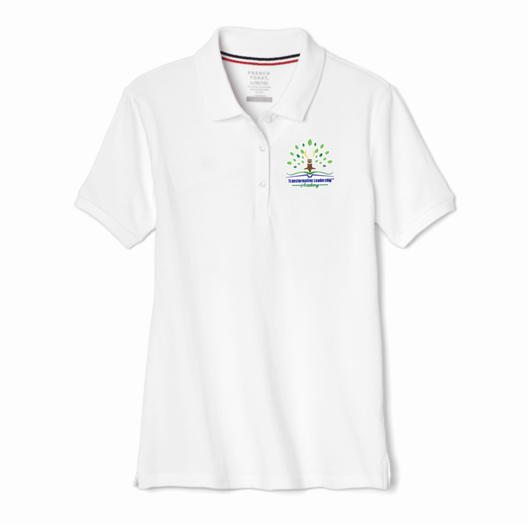 Transformative Leadership Academy - Girl's / Young Women's Short Sleeve Stretch Pique Polo