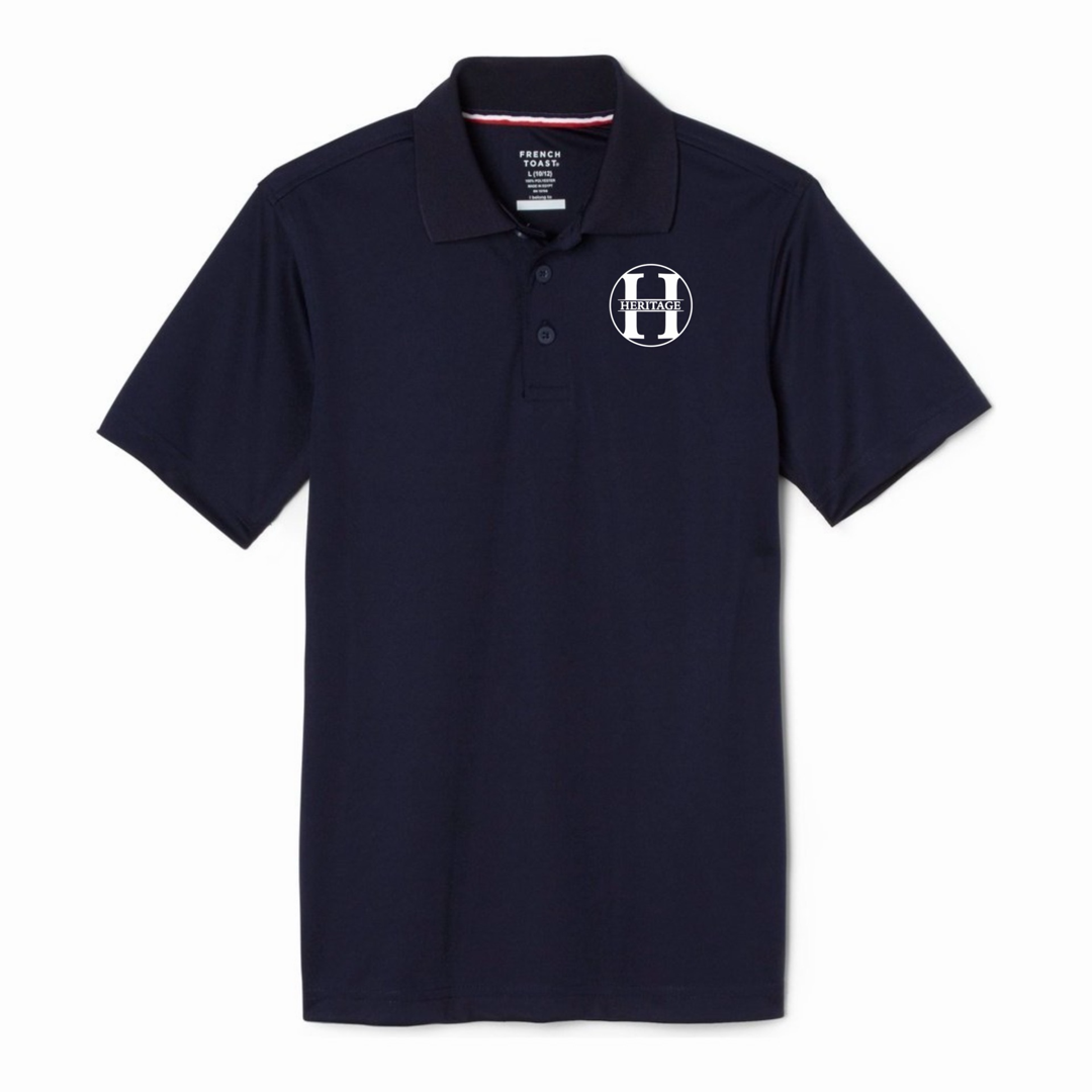Heritage Baptist - Co-Ed Youth / Adult Short Sleeve Dri-Fit Polos