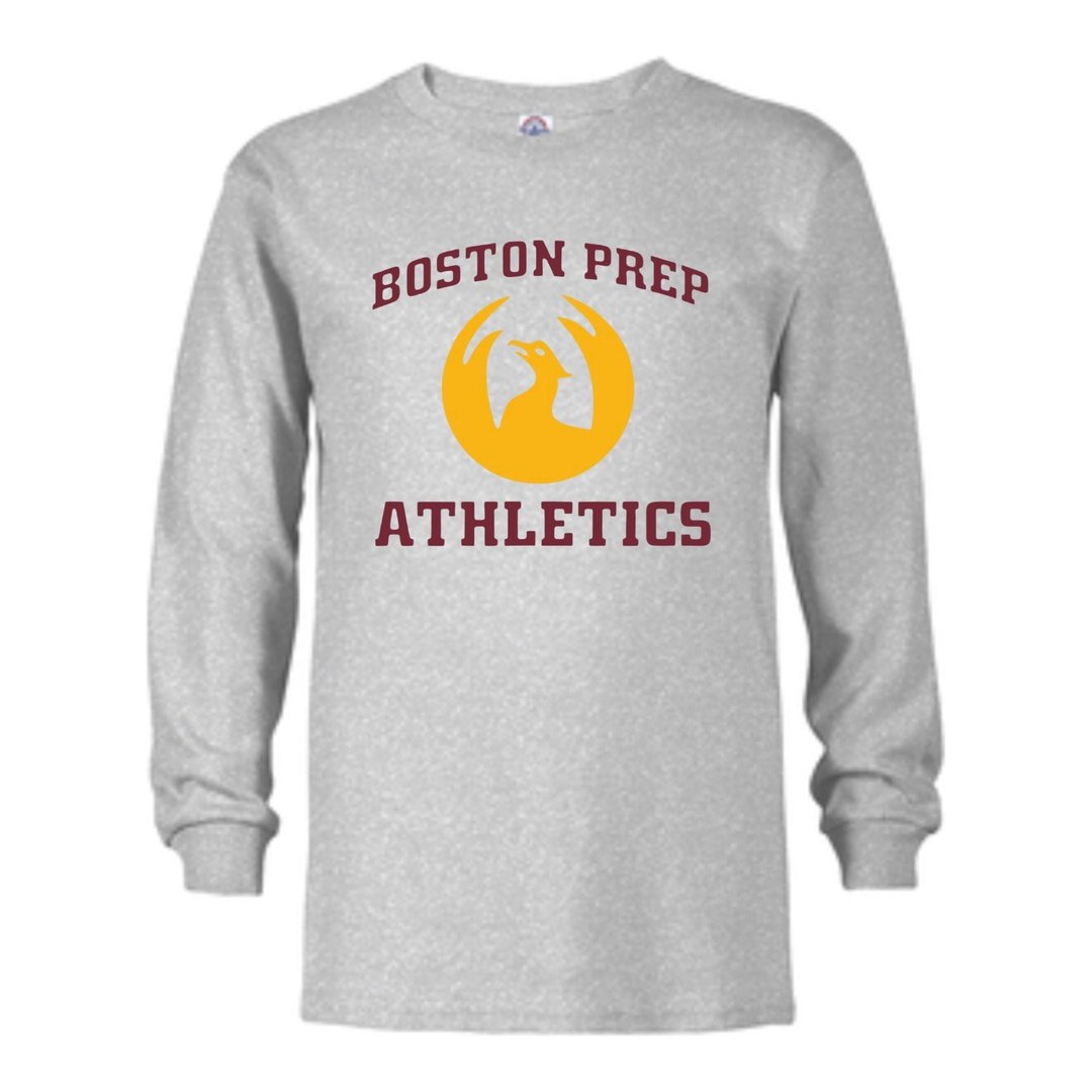 Boston Prep - Long Sleeve Gym T-Shirt - Adults