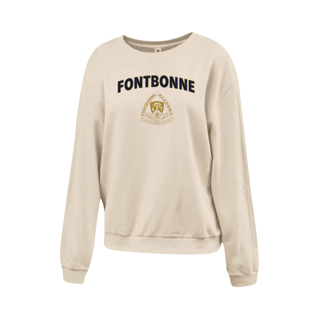 FB DUCKSHOP - Women's Drop Shoulder Crew Sweatshirt