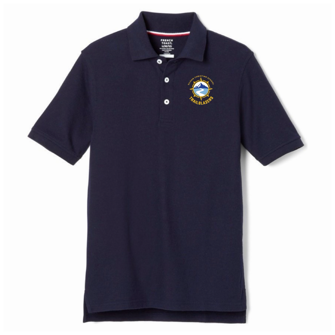 Siloam Christian School - Youth / Adult Co-Ed Short Sleeve Pique Polos
