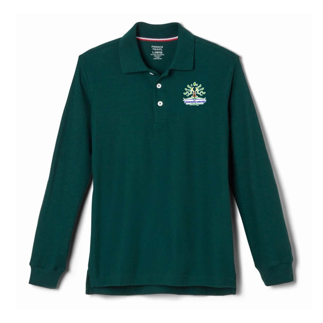 Transformative Leadership Academy - Co-Ed Youth / Adult Long Sleeve Pique Polo