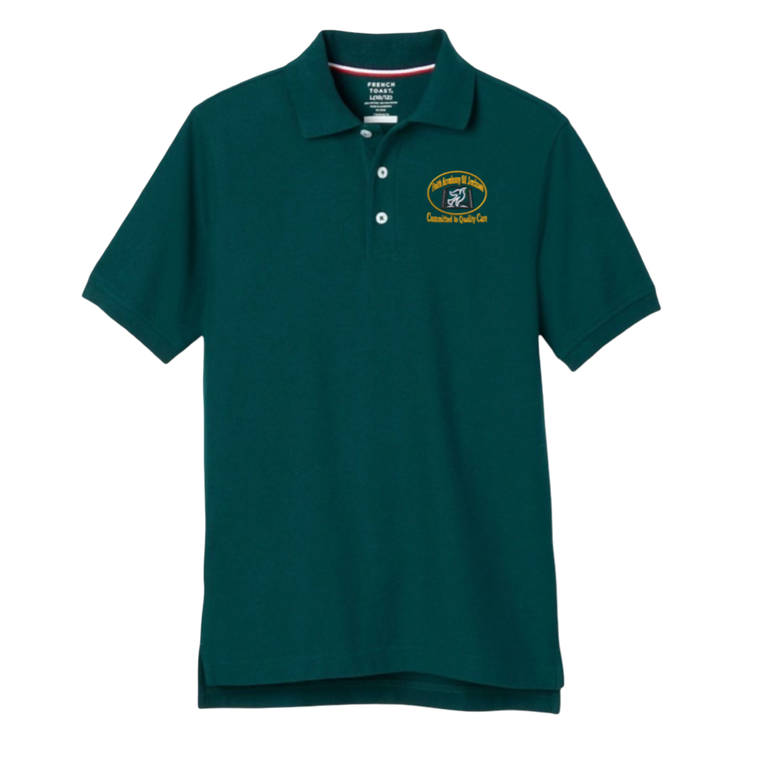 Faith Academy - Co-Ed Youth Short Sleeve Pique Polo