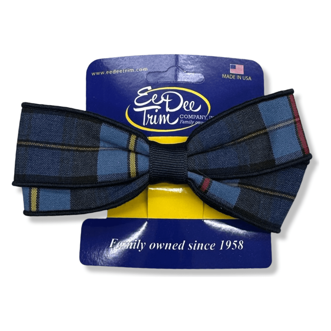 5" Large Basic Bow - Plaid P41
