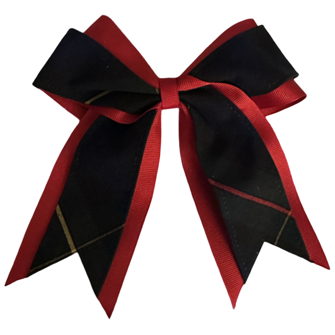 2 Layer Cheer Bow - P55