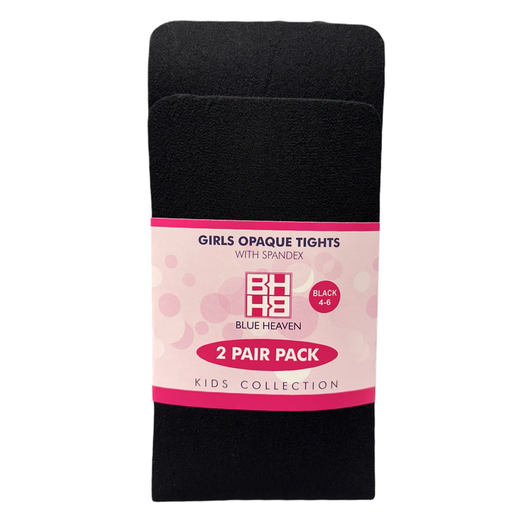 Blue Heaven Hosiery - Girls 2-Pack Tights w/ Spandex