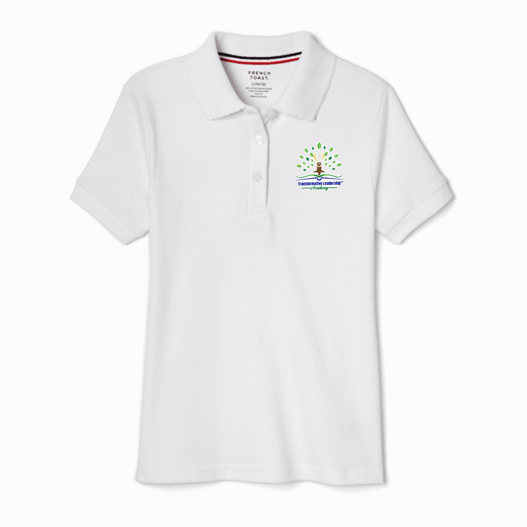 Transformative Leadership Academy - Girl's Short Sleeve Picot Collar