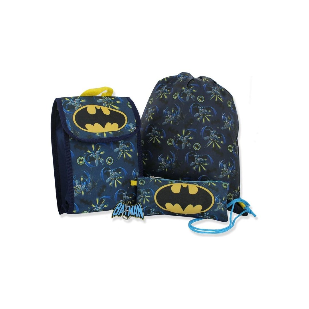 Batman 5 pc Large Backpack