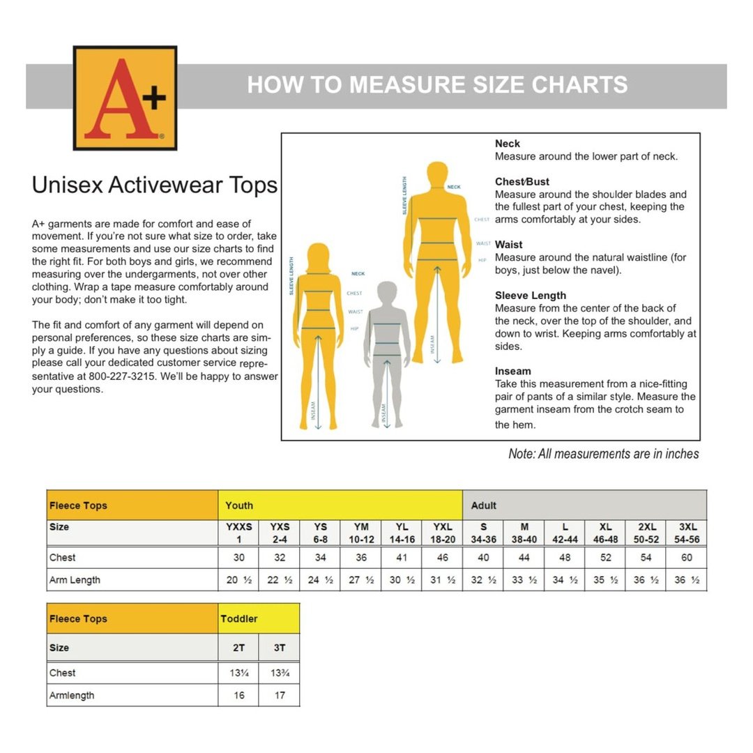 CHS Spirit Wear - Quarter Zip Mock Sweatshirt - Adult