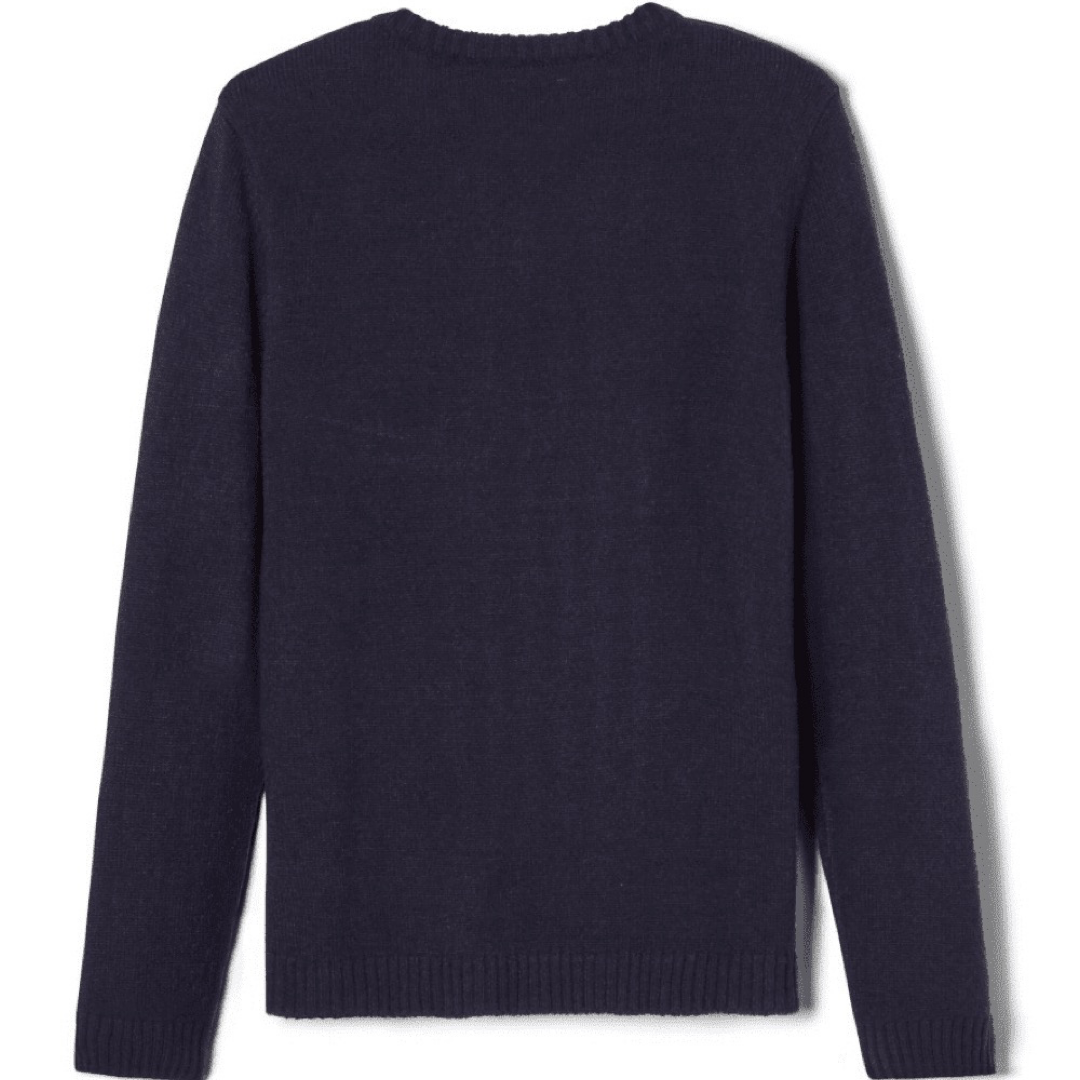 Mary Seat of Wisdom - Co-Ed Youth / Adult V-Neck Pullover Sweater