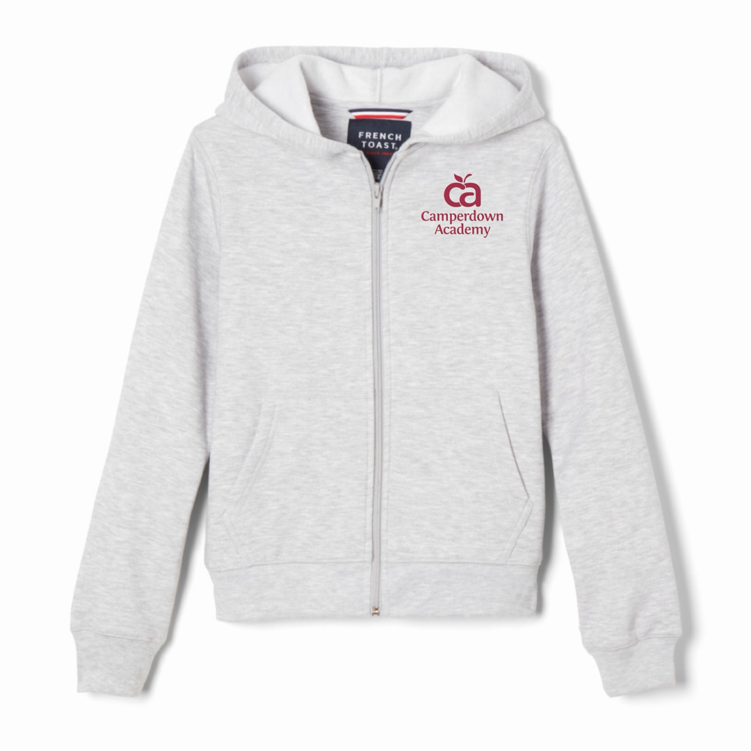 Camperdown Academy - Co-Ed Full Zip Hooded Sweatshirt - Youth / Adult