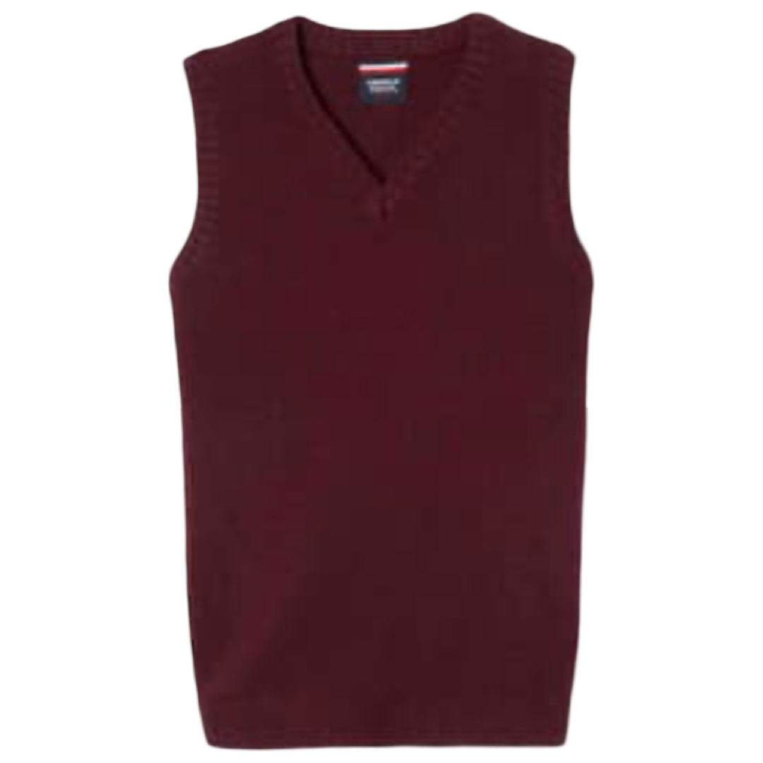 French Toast Youth Co-Ed V-Neck Sweater Vest