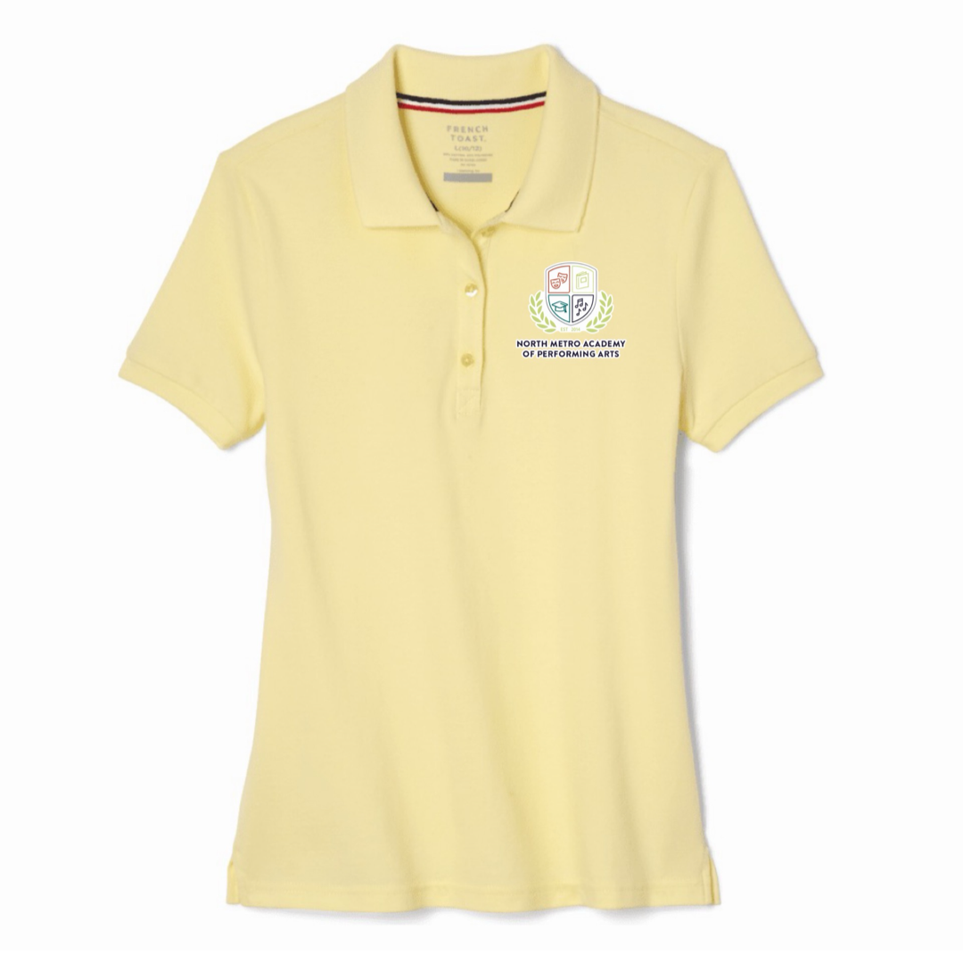 North Metro Academy - Girl's / Young Women's Short Sleeve Stretch Pique Polos