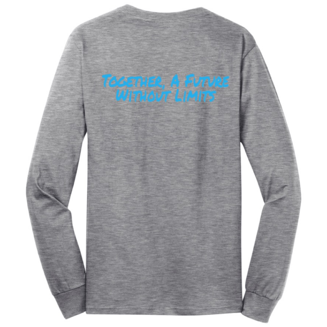 KIPP Academy Lynn - K-4 Long Sleeve Grey T-Shirt - Kids