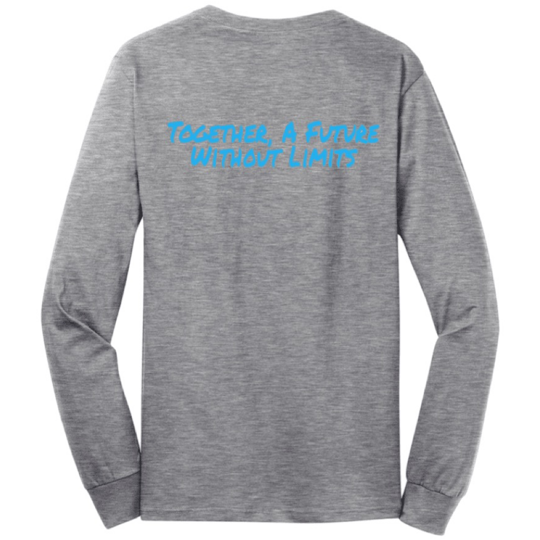 KIPP Academy Lynn - K-4 Grey Long Sleeve T-Shirt - Adult