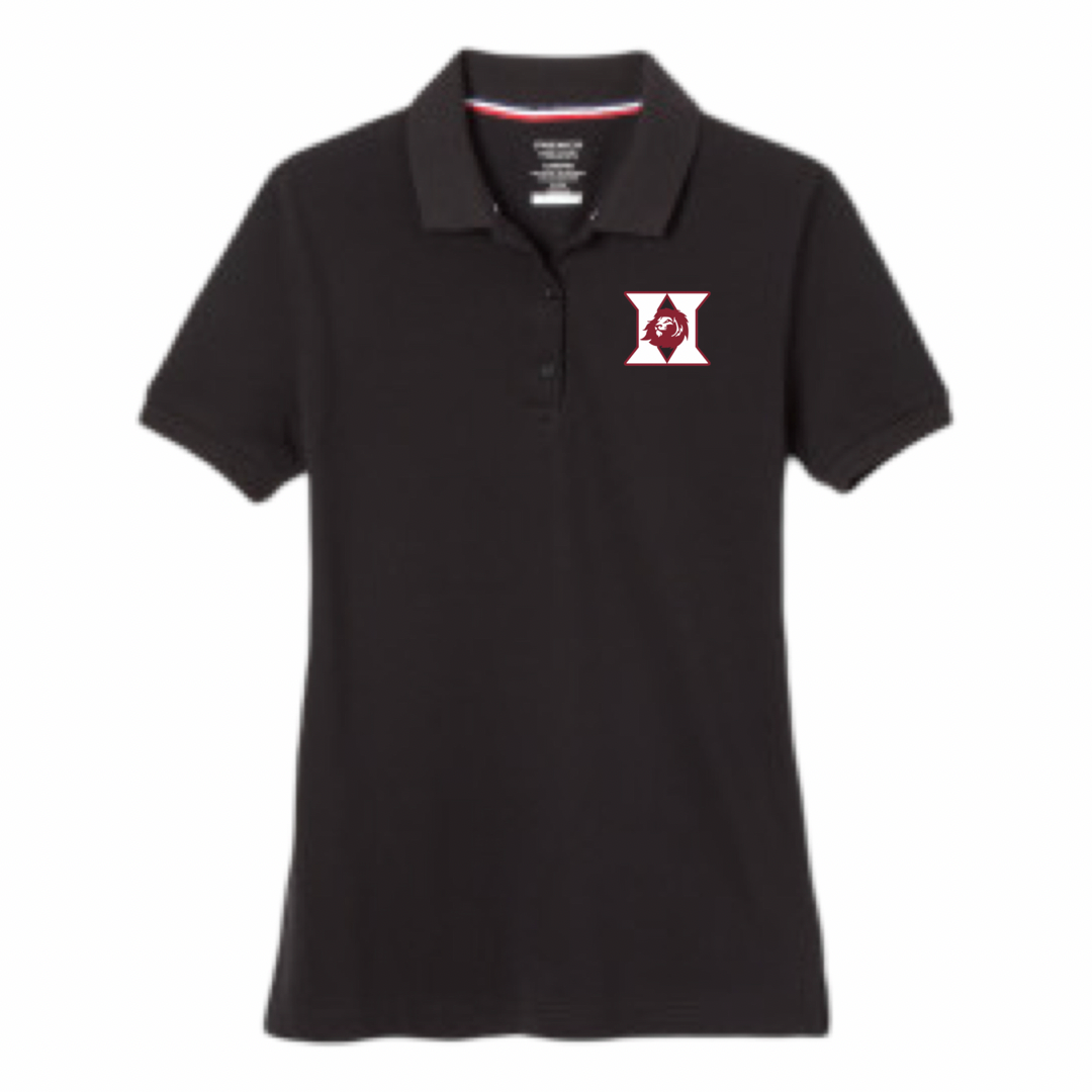 Harvest Christian School - Girl's Short Sleeve Stretch Pique