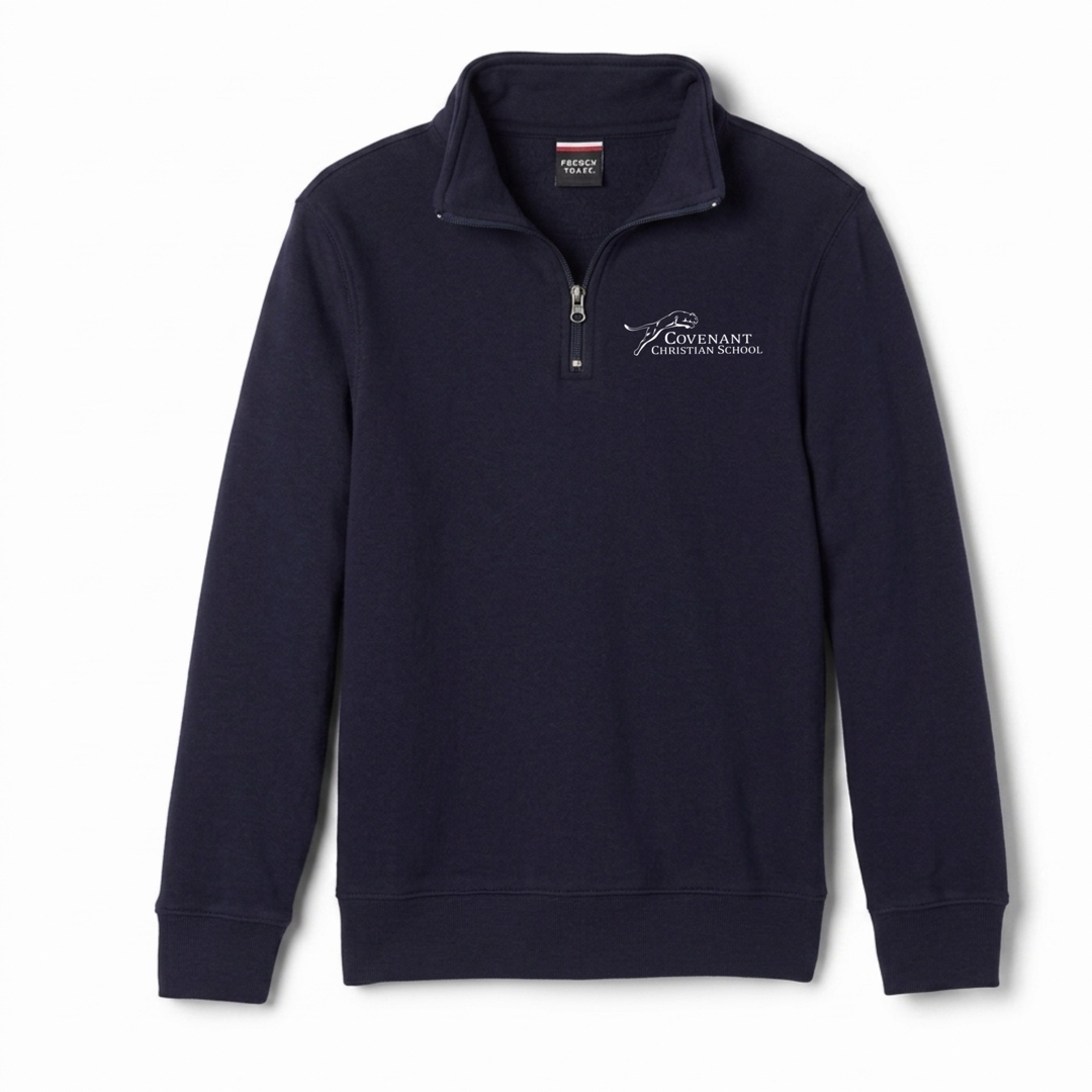 Covenant Christian School - Youth / Adult Co-Ed 1/4 Zip Sweatshirt