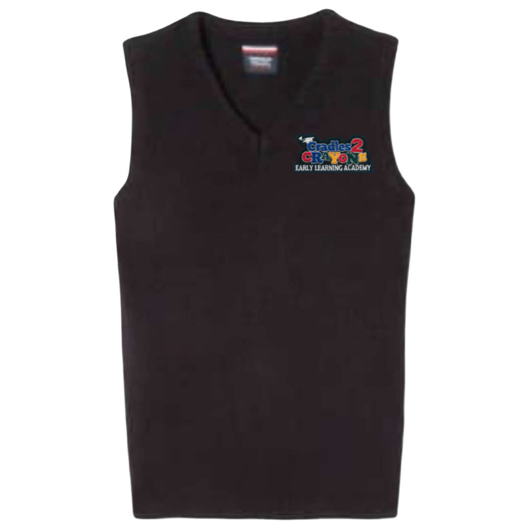 Cradles 2 Crayons - Co-Ed V-Neck Sweater Vest