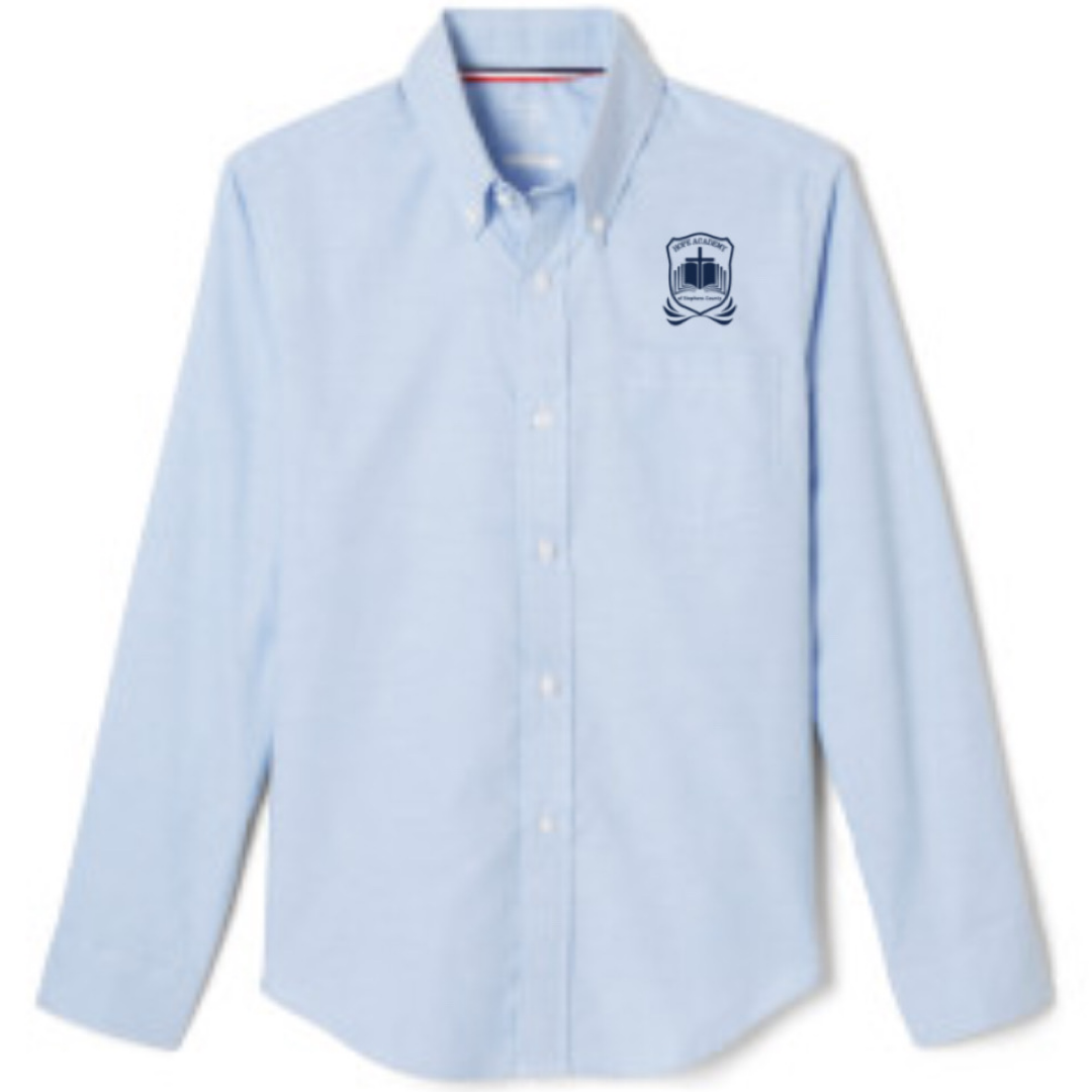 Hope Academy - Boy's / Young Men's Long Sleeve Oxford Shirt