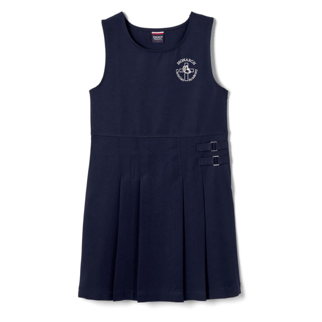 Monarch Christian Montessori - Girl's French Toast Double Buckle Jumper