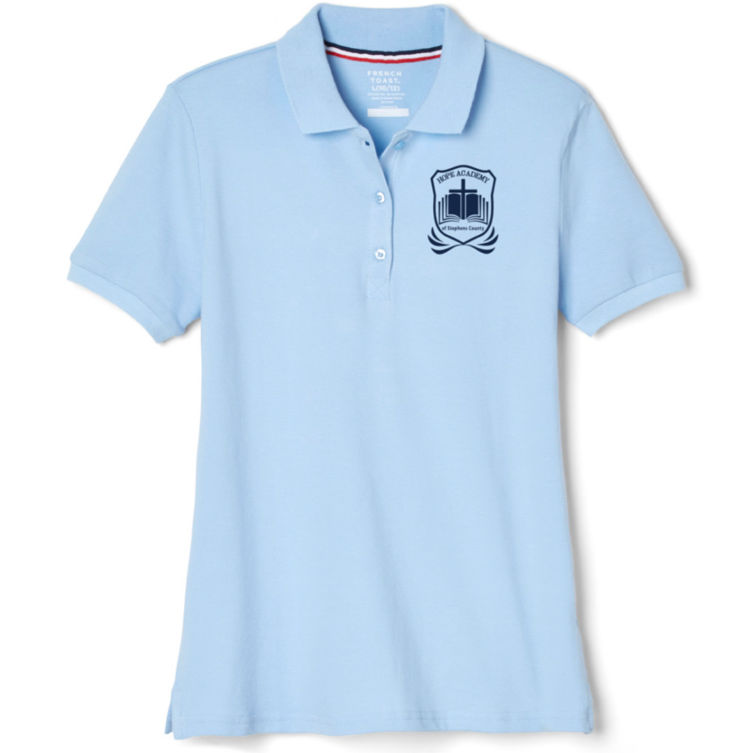 Hope Academy - Girl's / Young Women's Stretch Piqué Polos