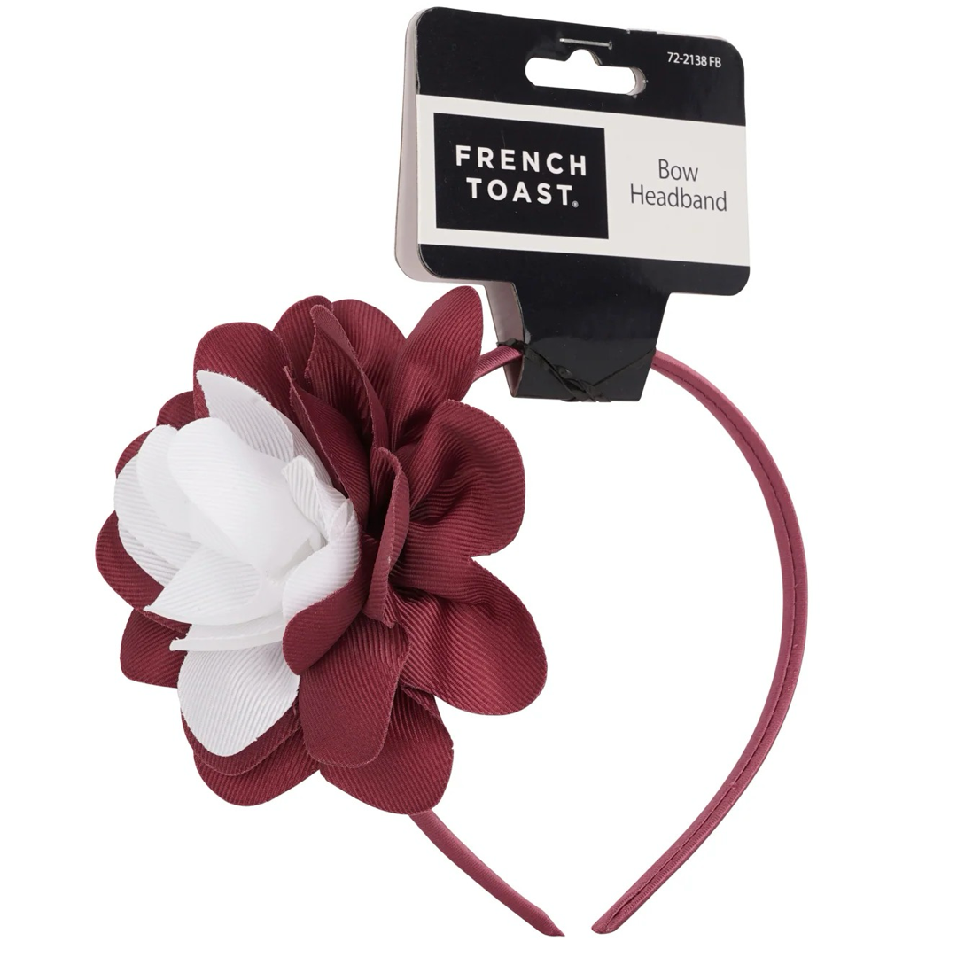 Headband with Grosgrain Flower