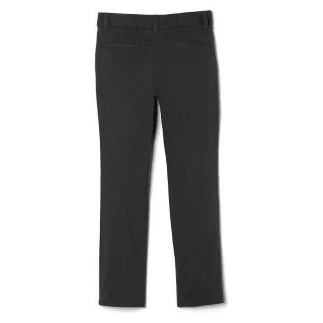Girls Stretch Twill Straight Leg Pants