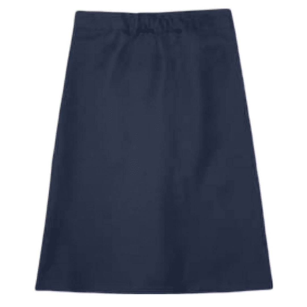 French Toast - Below The Knee Kick Pleat Skirt