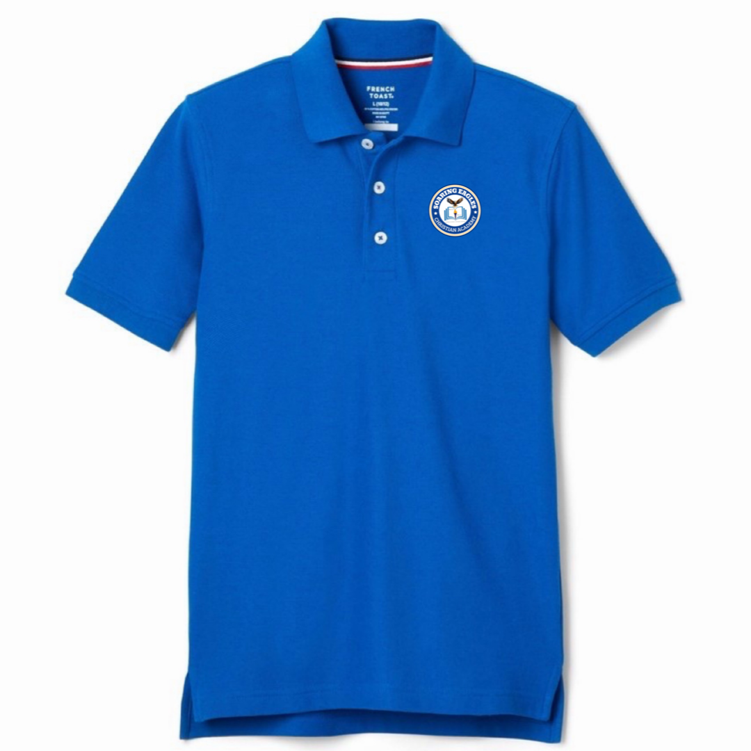Soaring Eagles Christian Academy - Co-Ed Short Sleeve Polo - Youth / Adult