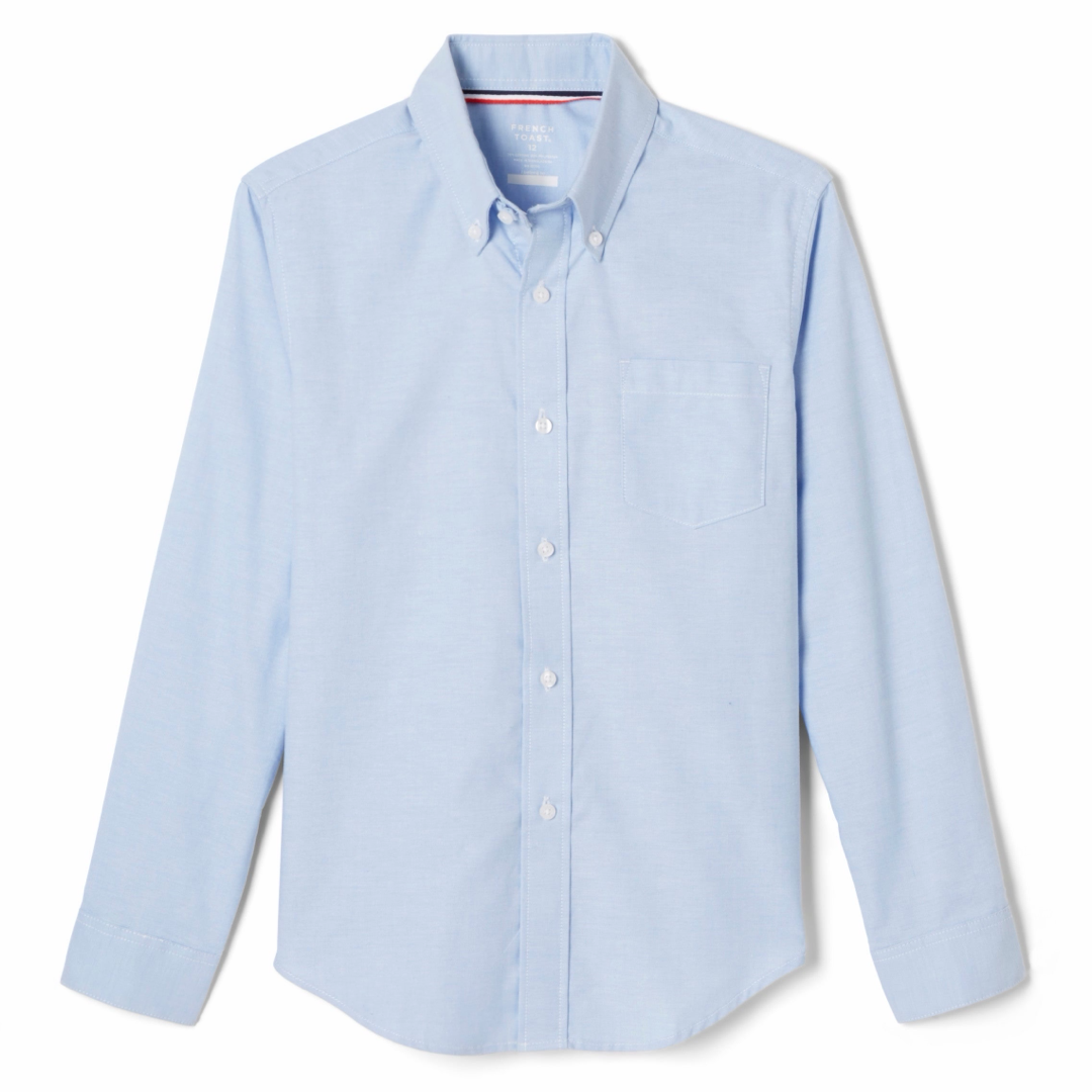 Soaring Eagles Christian Academy - Boy's / Young Men's Long Sleeve Oxford Shirt - No Logo