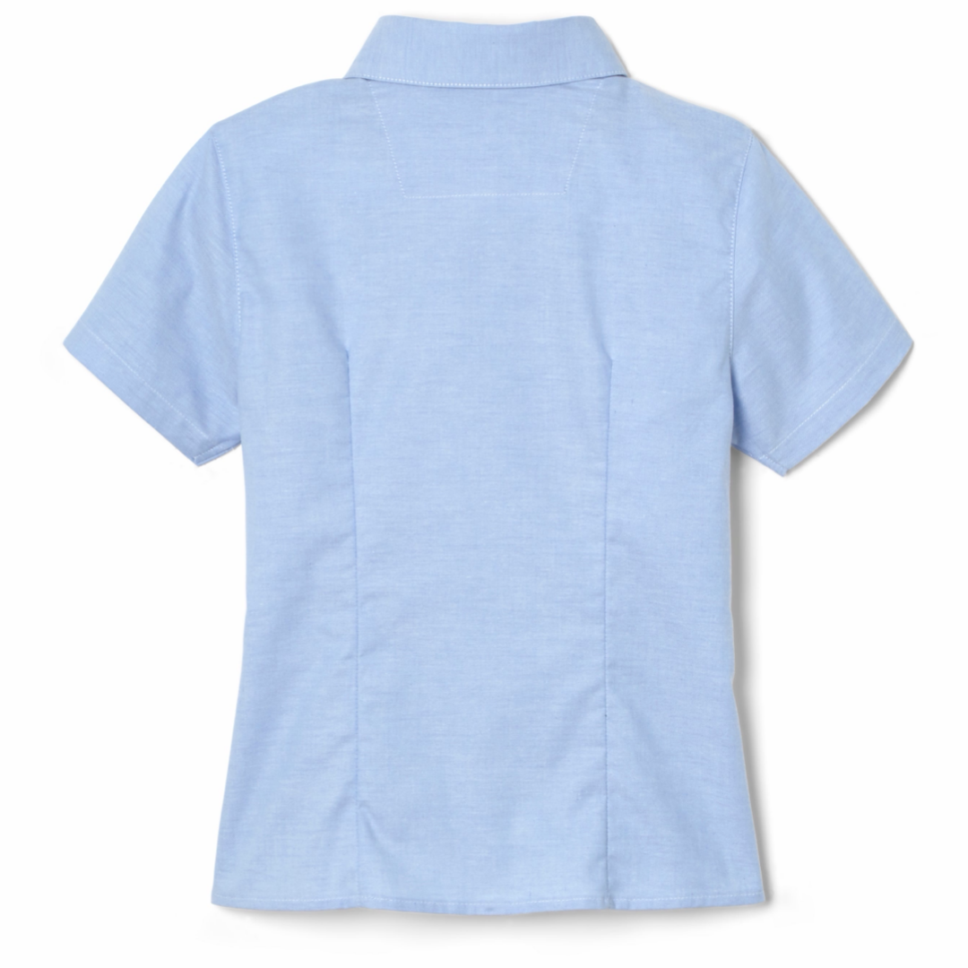 Soaring Eagles Christian Academy - Girl's / Young Women's Short Sleeve Oxford Shirt -GR. 5 & 6