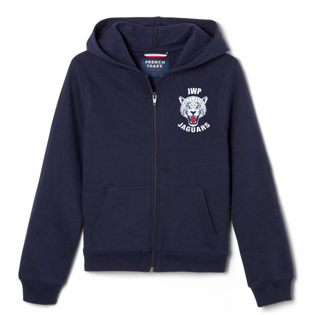 Jackson Walnut Park Spirit-Wear - Co-Ed Full Zip Hooded Sweatshirt - Toddler