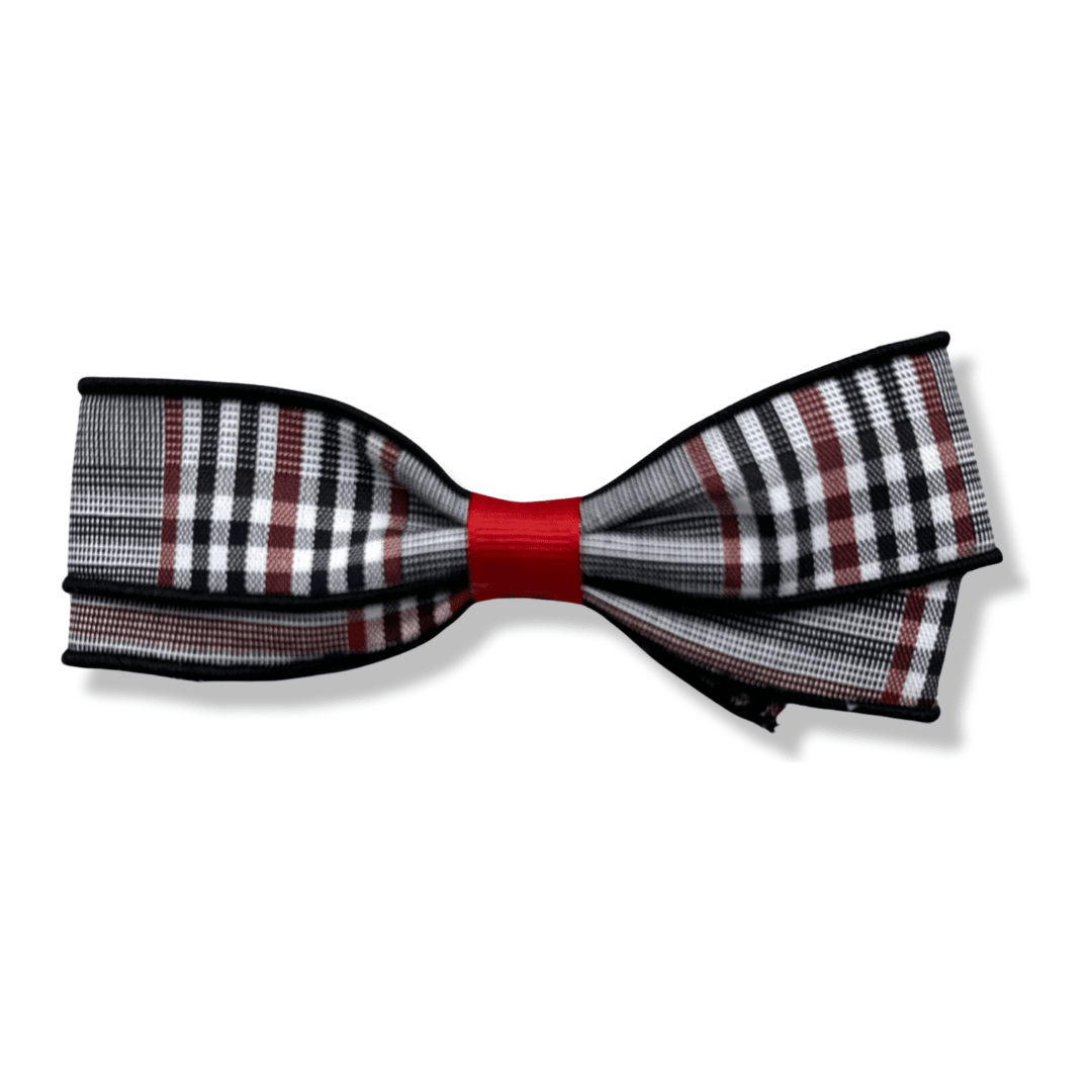 5" Large Basic Bow - Plaid P08G